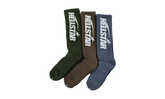 Logo Socks (3 Pack) "Earth Tone" HSR142