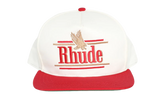 Rossa Structured Hat "Ivory / Red" RHPS24HA13012131 IVR