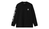 Long Sleeve Archive Script Tee "Black" I036002 89 XX