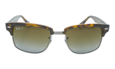 Clubmaster Square Sunglasses "Demi Gloss Havana" RB4190-878-M2_52