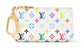 Key Pouch "Takashi Murakami - Multicolor White" M28388