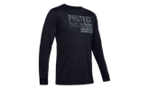 Freedom Protect This House Long Sleeve Tee "Black / Graphite / Steel" 1333370 001
