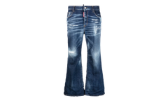 Super Flare Cropped Jeans WMNS "Denim" S72LB0640S30342470