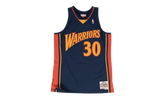 NBA Stephen Curry Swingman Road Jersey "2009 Golden State Warriors - Navy" SMJYGS18170 GSWNAVY09SCU