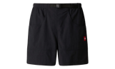 Red Box Nylon Belted Shorts "TNF Black" NF0A8FHDJK3