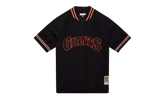 MLB Will Clark Authentic Batting Practice 1/4 Zip Jersey "1991 San Francisco Giants – Black" ABQZ3004 SFG91WCLBLCK