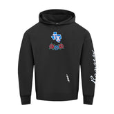 Texas Rangers Wave & Roses Hoodie -Mens