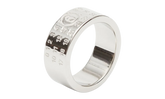Minimal Logo 8mm Ring "Palladio Polished" SM6UQ0057 P646951
