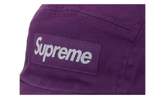 Washed Chino Twill Camp Cap (SS26) "Purple" SU27167
