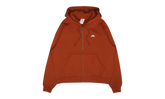SB Full-Zip Fleece Skate Hoodie "Cinnamon / White" FZ8796 245