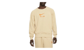 Sportswear Air French Terry Crew Sweatshirt "Sesame / Safety Orange" DV9829 252