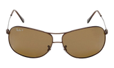Aviator Polarized Sunglasses "Brown" RB3267-014-83_64