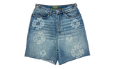 Laser Wreath Denim Short "Light Wash" DT388