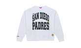 LT Crewneck Sweatshirt WMNS "San Diego Padres - White" FC11317 SDPWHIT