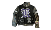 Wool & Leather Varsity Jacket "Sacramento Kings" NBA 102 KINGS