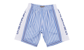 NBA Striped Swingman Shorts "1996 Los Angeles Lakers - Blue" SMSHBW19048 LALPTBL96