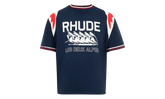 Lighting Ringer Tee "Navy / Off White / Red" RHPF24TT190122309