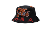 NBA Hardwood Classics Cut Up Bucket Hat "Philadelphia 76ers - Black" BUCKSH21322 P76BLCK