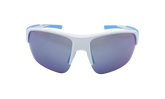 Changeup Dual Sunglasses "Gray Mirror - Shiny White / Carolina Blue" S8650129 039