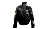 Full Leather Puffer Jacket "Memphis Grizzlies" NBA 104P GRI