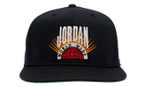 Essentials Pro Structured Flat Bill Hat "Black / Kelly Green / Sail" IF3508 010