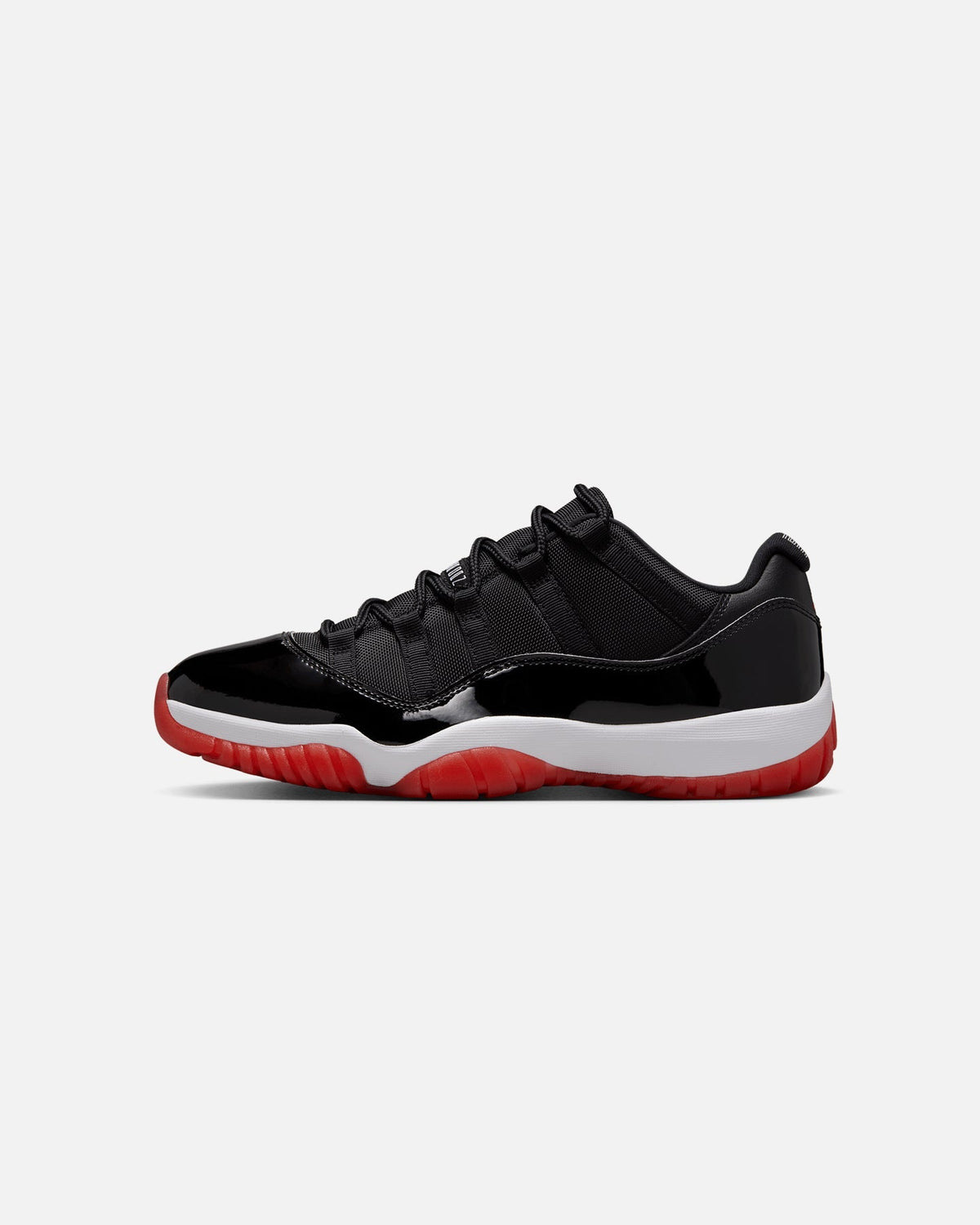 Air  11 Retro Low "Bred" Black/Varsity Red