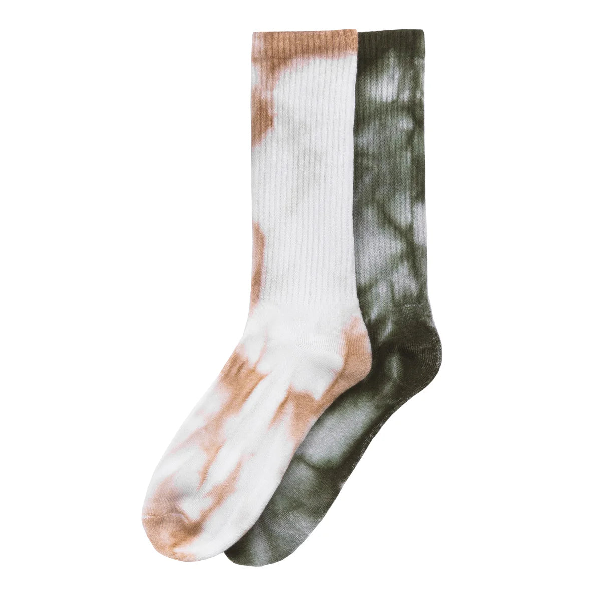 2 Pack Medium Tie Dye Crew