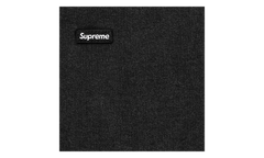 Small Box Zip Up Hooded Sweatshirt "SS26 - black" SU27349