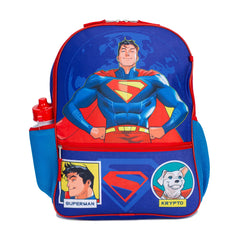 5 PC Superman Backpack Lunch Set