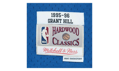 NBA Grant Hill Swingman Road Jersey "1995 Detroit Pistons - Royal" SMJYAC18025 DPIROYA95GHI