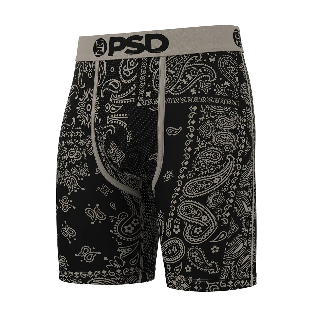 Khaki Paisley - Mens