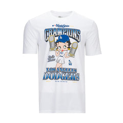 Dodgers WS x Betty x Bella Crew Neck Tee - Womens