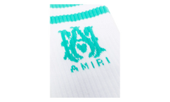 Tube Sock "White / Aqua" PF23MHR002 517 WHIT