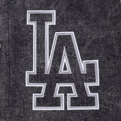 Los Angeles Dodgers Varsity Black Jacket -Mens