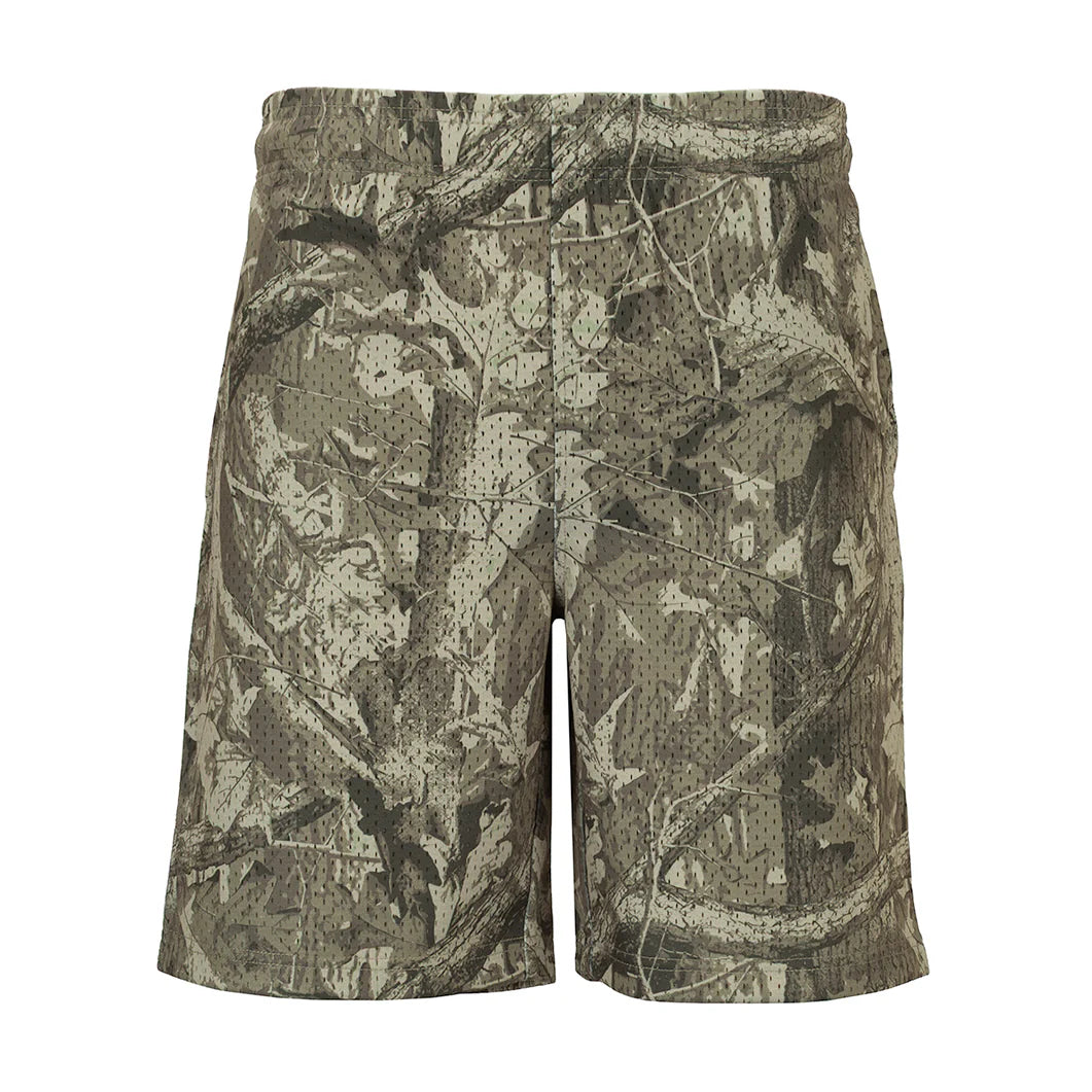 Printed Mesh Short Tree Camo - Mens
