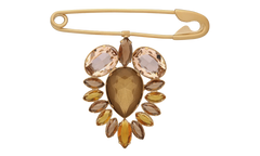 GEMSTONE BROOCH "GOLD" SM1VK0012SV0164961