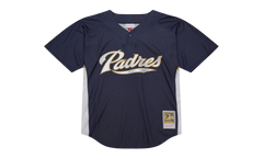 MLB Trevor Hoffman Authentic Batting Practice Pullover Jersey "2007 San Diego Padres – Navy" ABPJAC20014 SDPNAVY07THF