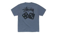 Dice Pigment Dyed Tee "Navy" STUS381