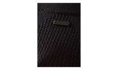 Lyra Diamond Open Knit Dress WMNS "Black" KITH124