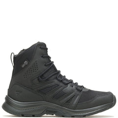Bates Rallyforce Tall Zip E04170 Mens Black Leather Lace Up Tactical Boots