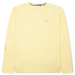 NOCTA Tech Fleece Crew - Citron Tint/Vivid Sulfur
