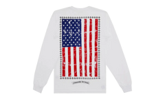 USA Flag Long-Sleeve "White" CHRM0787