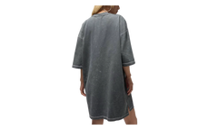 Jordan Flight T-Shirt Dress WMNS "Iron Grey / Light Smoke Grey /Sail" HQ9196 068