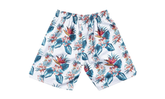 NBA Floral Mesh Shorts "Chicago Bulls - White" SHORMG18023 CBUPTWH1