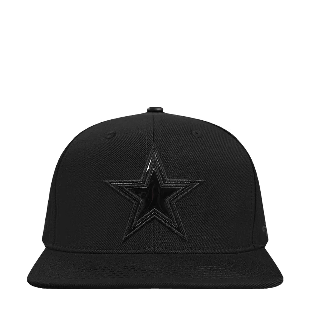 Cowboys Stained Glass Wool Blend Pro Six Snapback