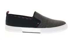Ben Sherman Bradford Slip On BNM00062 Mens Black Lifestyle Sneakers Shoes
