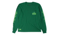 CEMETERY CROSS L/S Tee "GREEN" CHRM0842