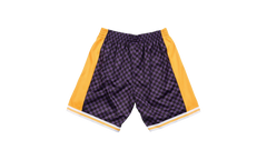NBA Checked Swingman Shorts "Los Angeles Lakers - Purple" BA3A4I LAL L N0B