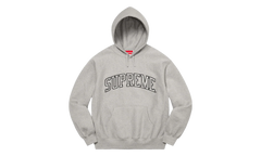 Metallic Arc Hooded Sweatshirt "SS23 - Heather Grey" SU27234