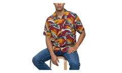 Linen Pattern Shirt "Multicolor" S67DR0001S78219210S
